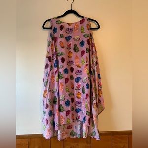 Samantha Pleet Cape Dress - Gem size XL